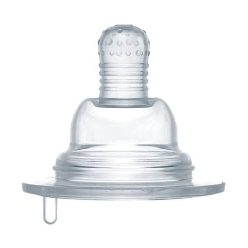 華林貝比寬口徑M孔黃金三角奶嘴(2入)