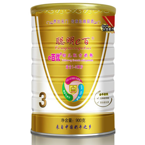 聰明e百金裝e百優(yōu)900G3段奶粉