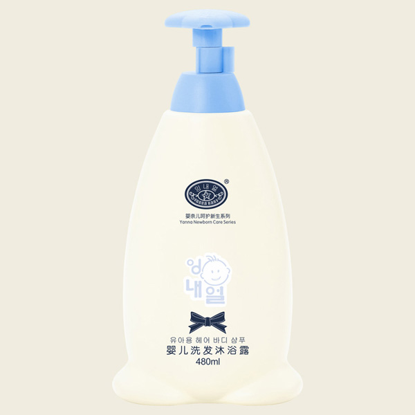 嬰奈兒7284yinge洗發(fā)沐浴露480ml