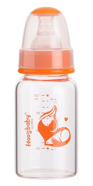 好氏嬰童標口晶鉆玻璃奶瓶120ML