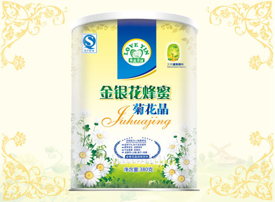 愛茵蓓健金銀花蜂蜜菊花晶