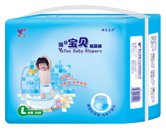 雅芬寶貝極薄紙褲L嗎28片