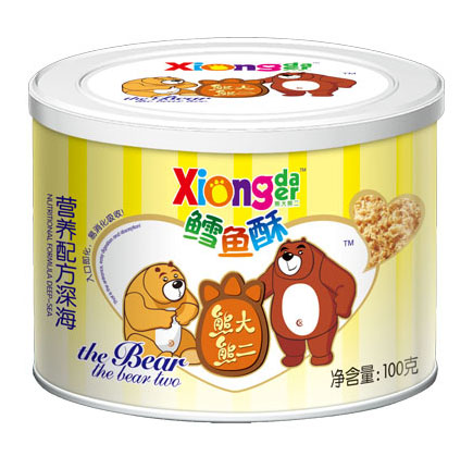 熊大熊二營(yíng)養(yǎng)配方深海鱈魚(yú)酥