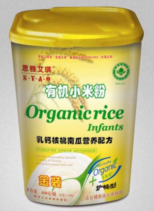 思雅艾琪乳鈣護(hù)暢型有機(jī)小米粉