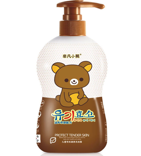 非凡小熊柔潤(rùn)洗發(fā)露(有機(jī)蘆薈)