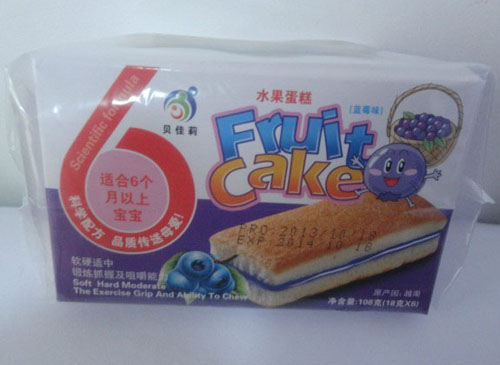 貝佳莉水果蛋糕藍(lán)莓味