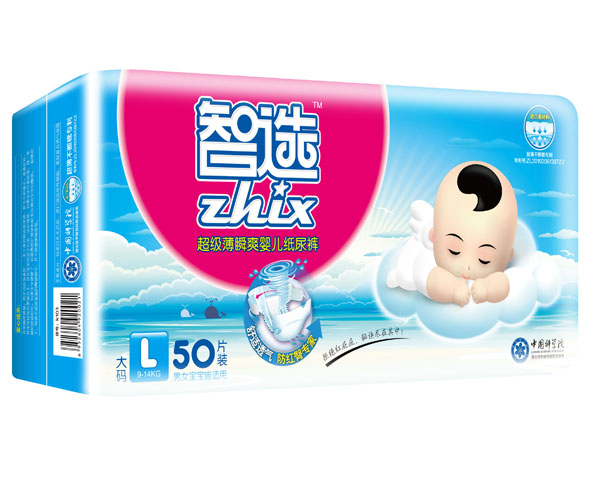 智選超級薄瞬爽yinge紙尿褲L