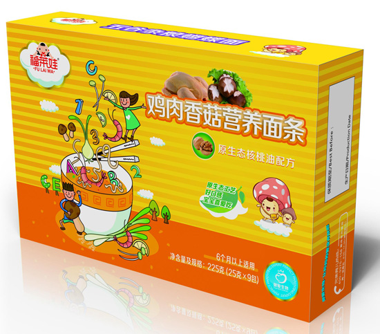 福萊娃雞肉香菇營養(yǎng)面