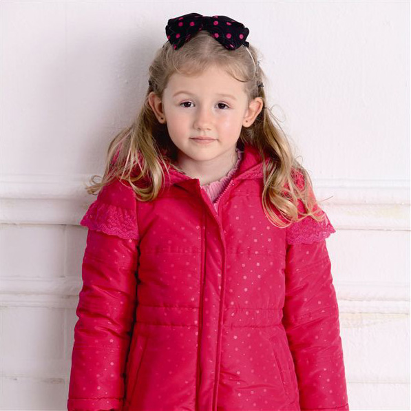 吉象貝兒女童冬款棉衣