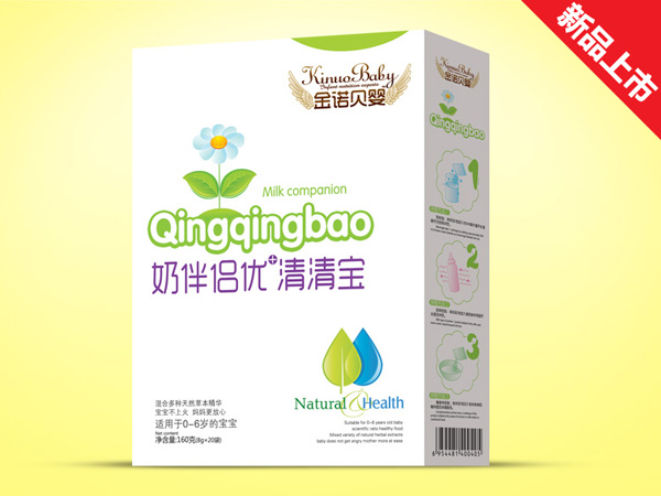金諾貝嬰奶伴侶優(yōu)+清清寶盒裝