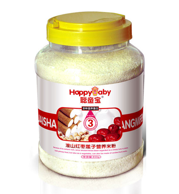 聰童寶多種營(yíng)養(yǎng)蛋白淮山紅棗蓮子米粉