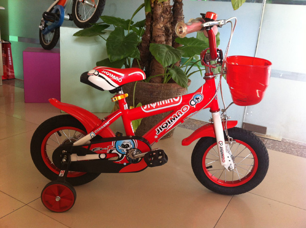 機(jī)器貓新凱迪紅色自行車