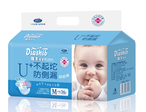 新佳士寶寶U+超級(jí)薄yinge紙尿片