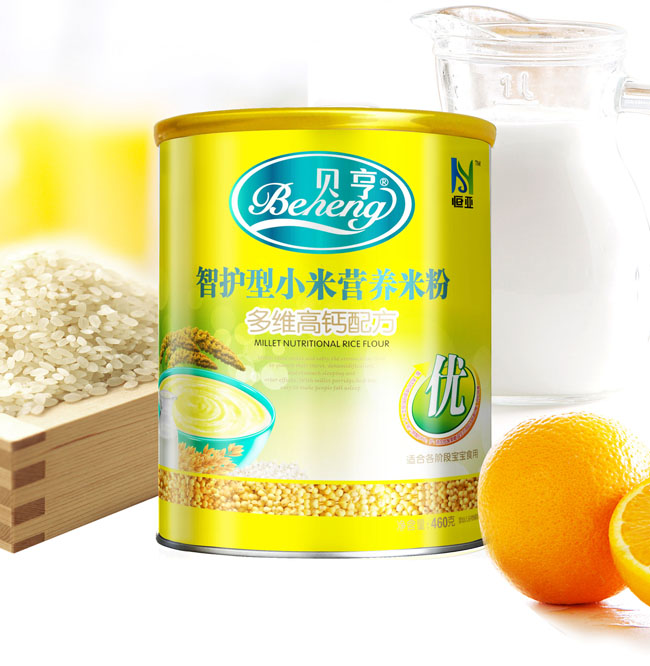 貝亨0段多維高鈣配方小米米粉