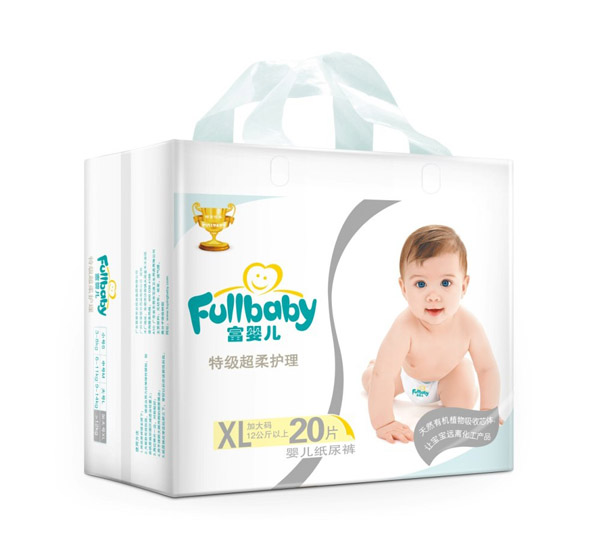 富yinge銀裝系列紙尿褲XL-20