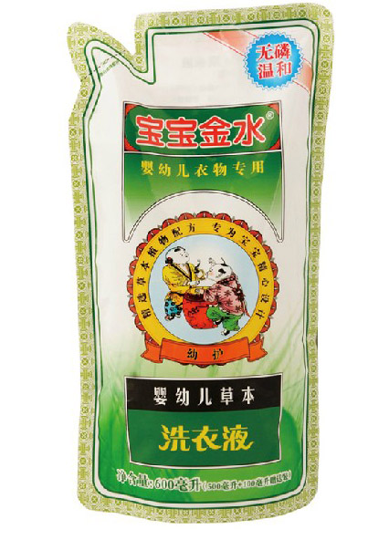 寶寶金水yingye草本洗衣液600ml