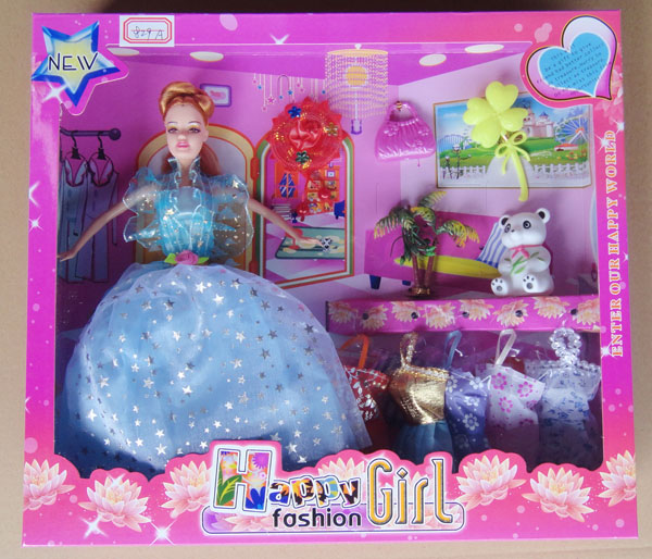 眾合玩具時尚女孩娃娃