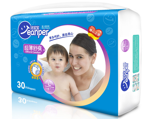 潔寶寶超薄舒爽yinge紙尿褲L30