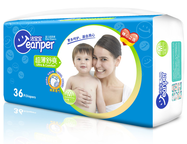 潔寶寶超薄舒爽yinge紙尿褲M36