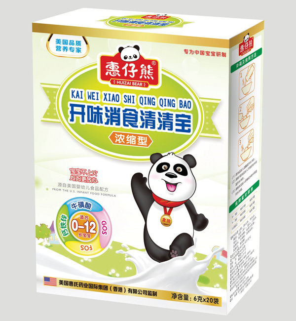 惠仔熊開味消食清清寶沖劑(6克X20袋)