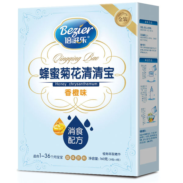 倍滋樂(lè)盒裝蜂蜜菊花消食清清寶