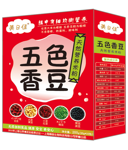 美日佳五色香豆營養(yǎng)米粉