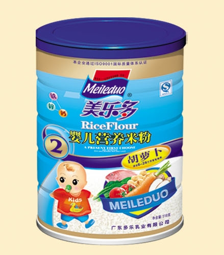 美多樂(lè)胡蘿卜yinge營(yíng)養(yǎng)米粉2段