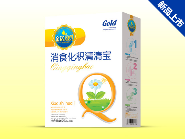 金諾恩貝盒裝消食化積清清寶