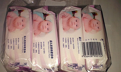 幼柔無(wú)淚配方y(tǒng)ingye濕巾4袋裝