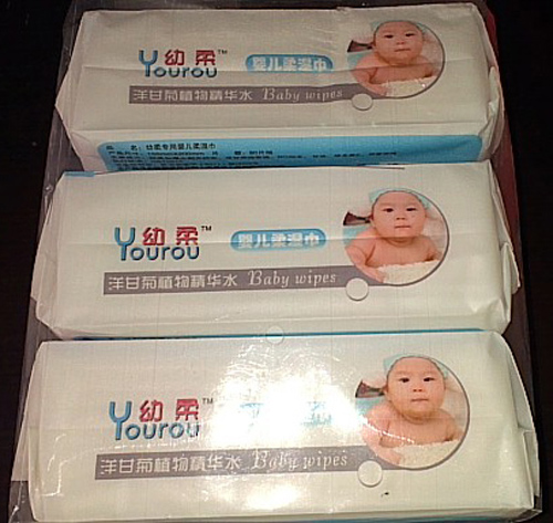 幼柔洋甘菊yingye手口濕巾80抽3連包