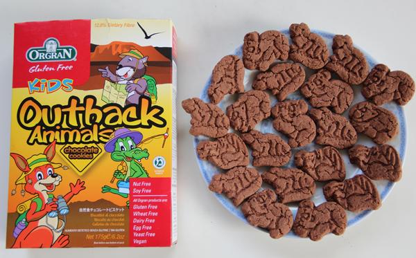 澳洲特色動物兒童無敏巧克力味盒裝餅干