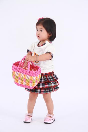 迪酷啦女童短裙