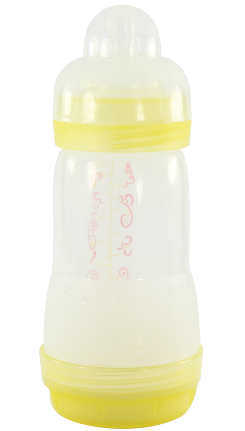 人魚公主250ML寬口帶底凸點(diǎn)磨砂大奶瓶