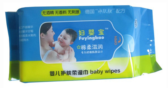 婦嬰寶yinge護(hù)膚柔濕巾