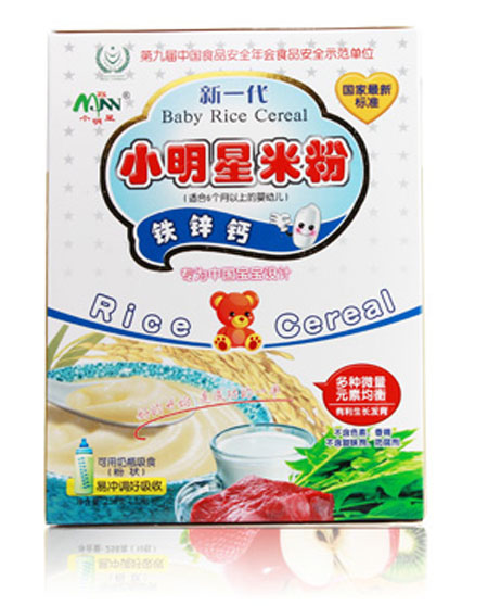 小明星鐵鋅鈣yinge米粉