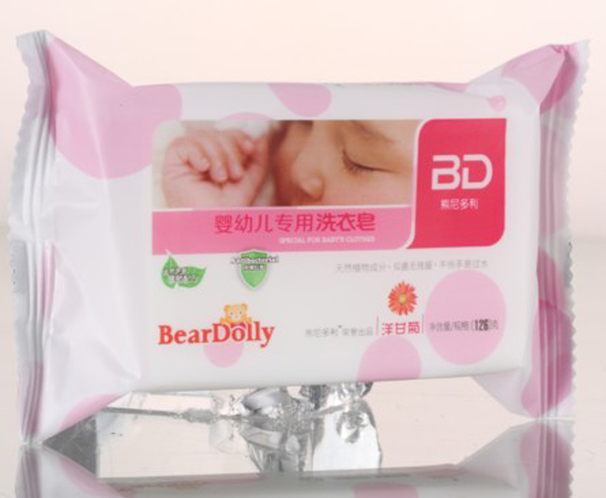 熊尼多利yingye洋甘菊專用洗衣皂1