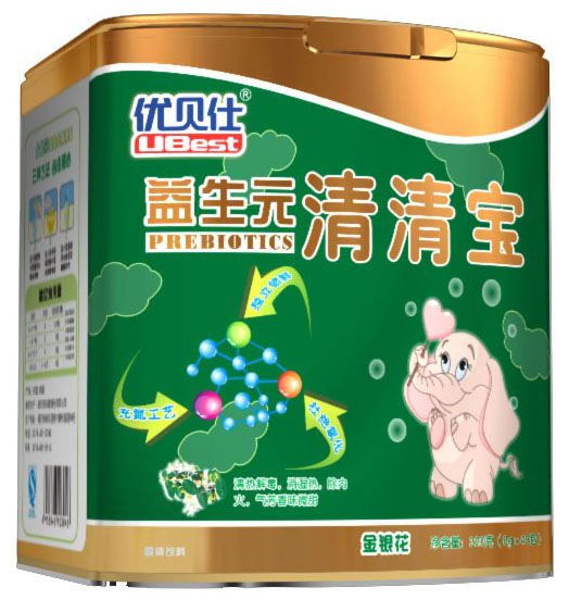優(yōu)貝仕金銀花益生元清清寶