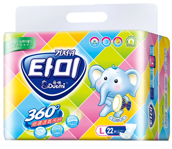 朵咪極薄超能吸yinge紙尿片L22片