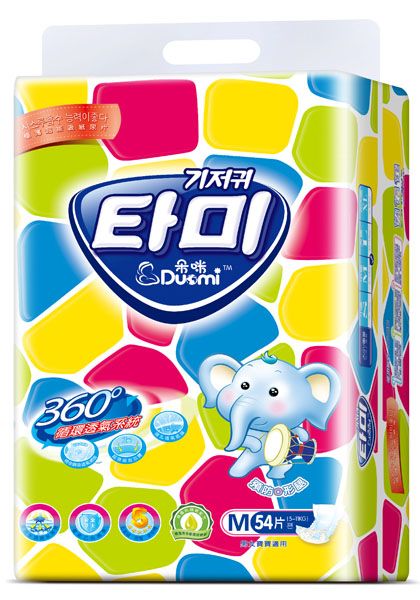 朵咪極薄超能吸yinge紙尿片M54片