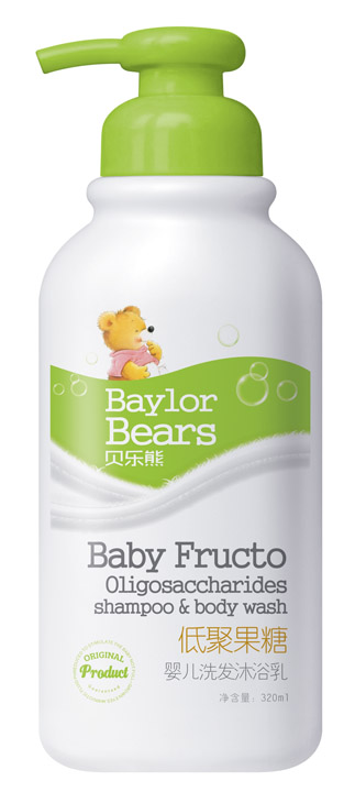 貝樂熊低聚果糖洗發(fā)沐浴乳320ML