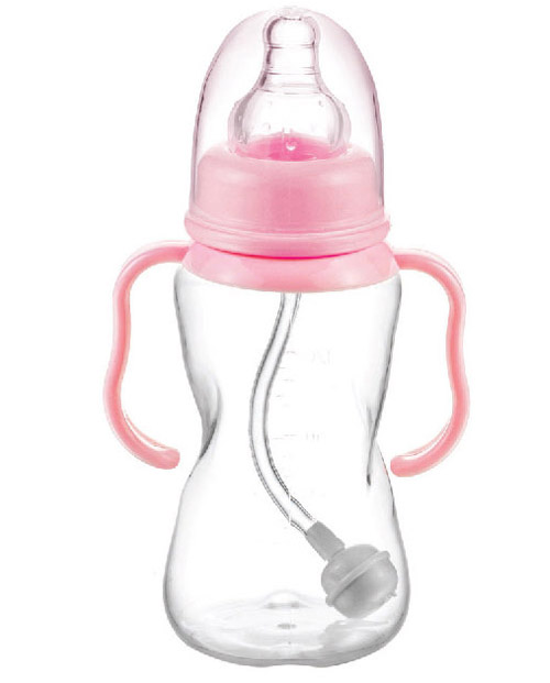 愛樂寶標口PP自動奶瓶150ml粉色