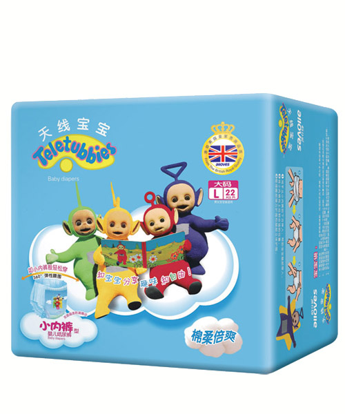 天線寶寶棉柔-小內(nèi)褲型紙尿褲-L-22