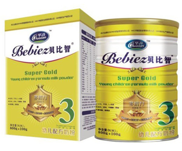 貝比智超金裝youe配方奶粉3段