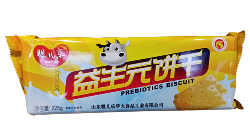 yinge樂益生元鈣奶餅干225g