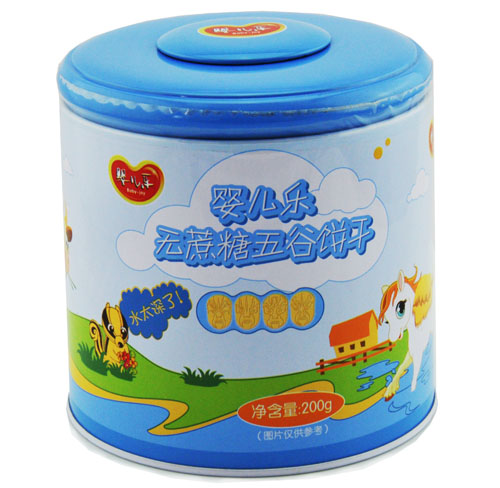 yinge樂(lè)無(wú)蔗糖五谷餅干