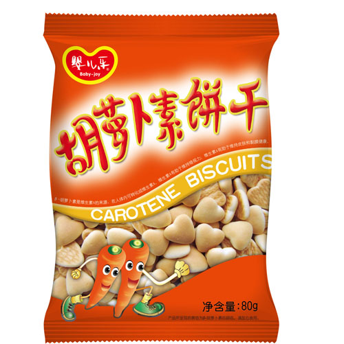 yinge樂胡蘿卜素餅干80G