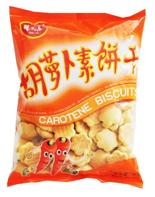 yinge樂胡蘿餅干卜180g