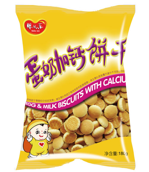 yinge樂蛋奶加鈣餅干180g