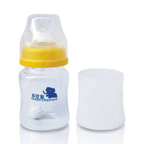 多比象無(wú)手柄yinge奶瓶黃色