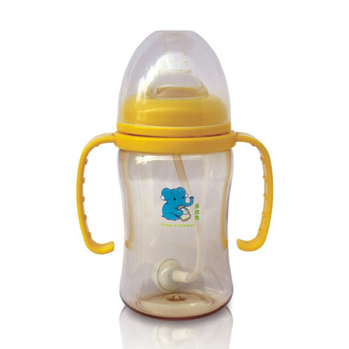 多比象yinge自動奶瓶黃色